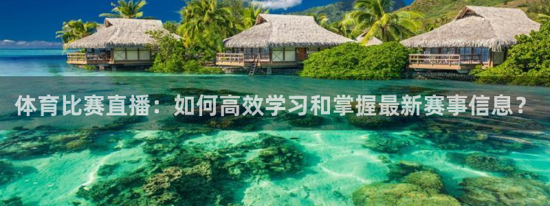 黑白直播体育免费直播在线观看：体育比赛直播：如何高效学习和掌握最新赛事信息？